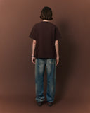 Logo Tee Shirt Brown