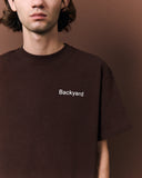 Logo Tee Shirt Brown