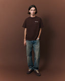 Logo Tee Shirt Brown