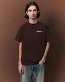 Logo Tee Shirt Brown