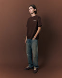 Logo Tee Shirt Brown