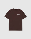 Logo Tee Shirt Brown